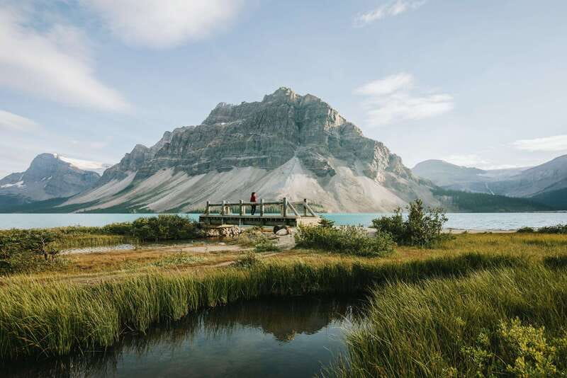 From Banff: Columbia Icefield Tour with Glacier Skywalk - The Columbia Icefield Skywalk looks straight down