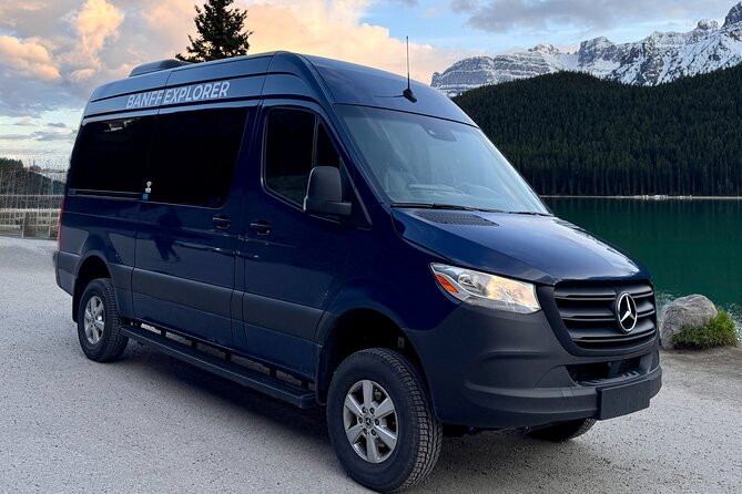 From Banff: Hassle-free Private Transfer to Calgary YYC Airport - Choosing between the Tesla, minivan, and Sprinter