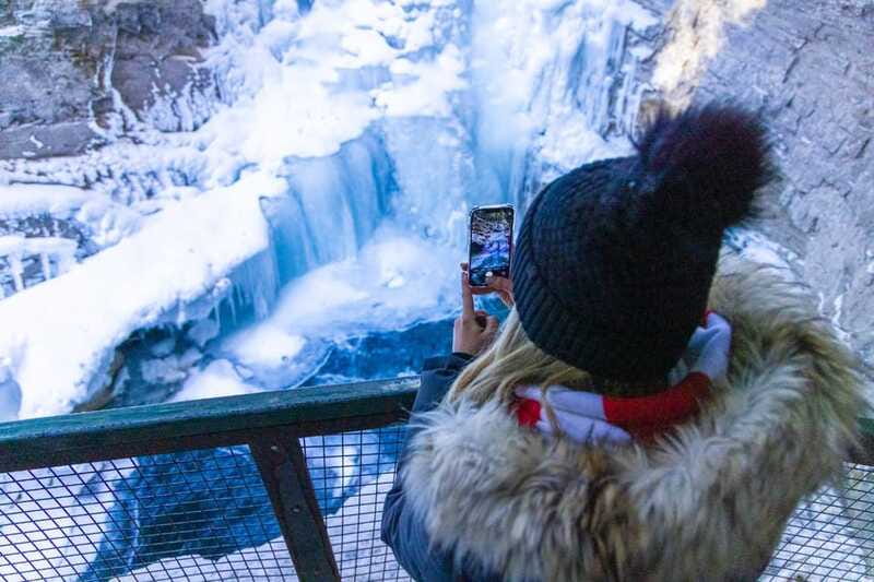 From Banff: Marble & Johnston Canyon Icewalk Combo - The warm-up break that makes the schedule work