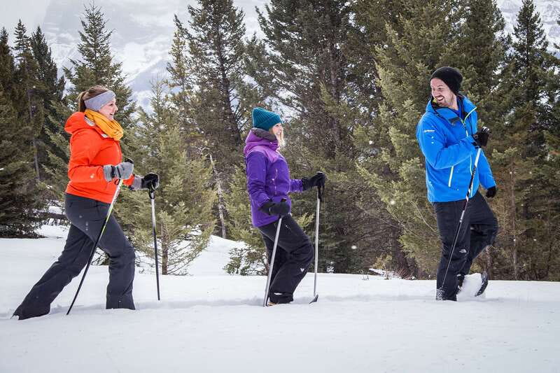 From Banff: Snowshoeing Tour in Kootenay National Park - The 3-kilometer Paint Pots trail