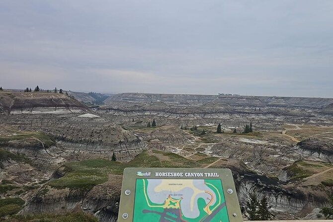 From Calgary: Drumheller Badlands Private Tour (Small Group) - Horseshoe Canyon gives you the first big view