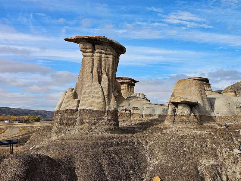 From Calgary: Drumheller Private Tour, Full day sightseeing - Horseshoe Canyon gives you the first big view
