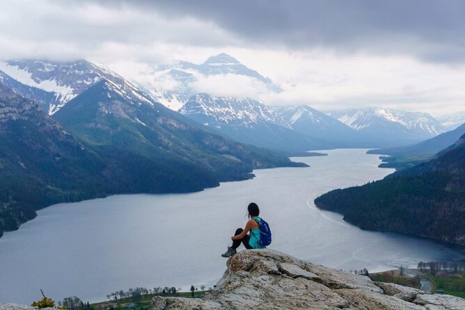 From Calgary to Waterton National Park Nature History and Wonders - Lundbreck Falls offers a refreshing half-hour stop