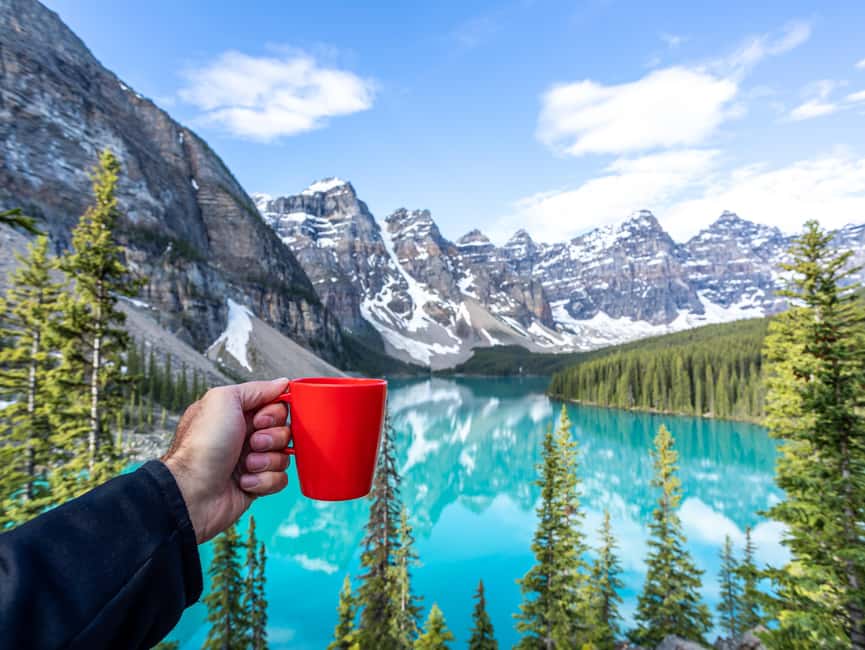 From Canmore/ Banff: Sunrise Moraine Lake and Lake Louise - Why the pre-dawn drive is worth it