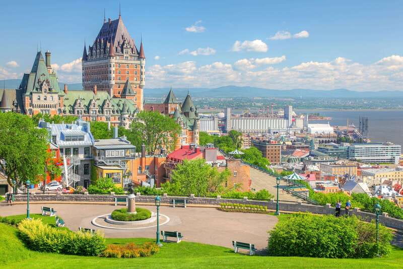 From Montreal: Quebec City and Montmorency Falls Day Trip - Grande Allée, Château Frontenac, and the Plains of Abraham