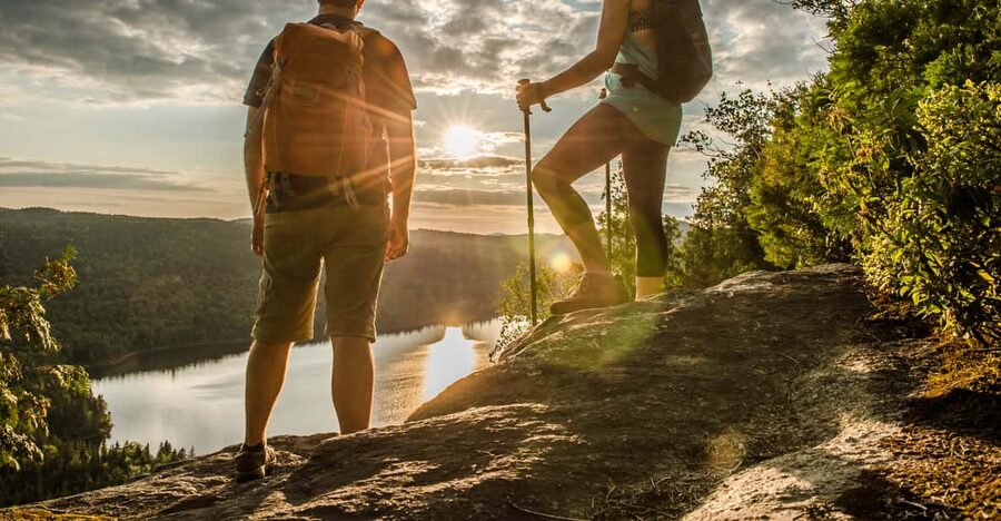 From Montreal: Sept-Chutes Regional Park Hike - Mont Brassard and the reward of height