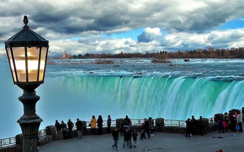 From Niagara Falls Canada Tour Boat, Lunch, Journey, Skylon - Skylon Tower, the wide view from above