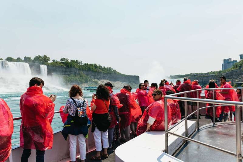 From Toronto: Niagara Falls + Winery, Cruise, & Lunch Option - First sight of the Canadian falls
