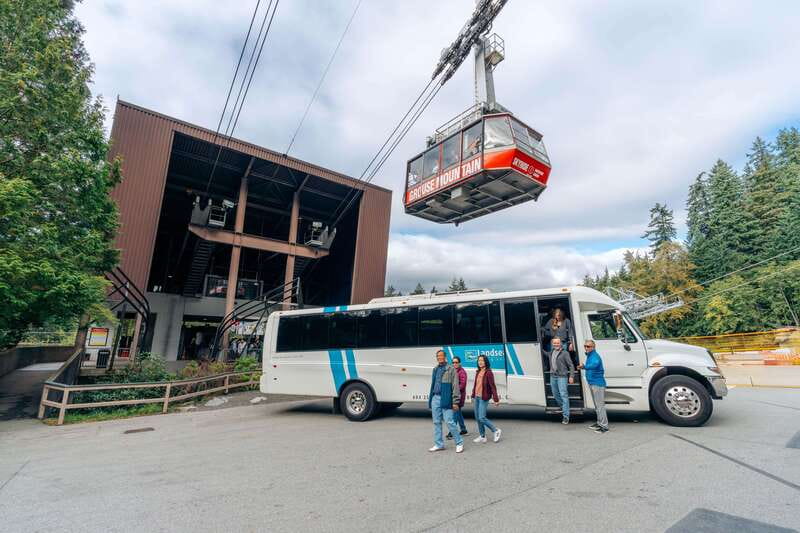 From Vancouver: Capilano Suspension Bridge & Grouse Mountain - How weather changes the day