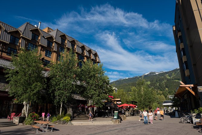 From Vancouver: Whistler & Sea to Sky Gondola with Shannon Falls - Shannon Falls is short, loud, and easy to reach