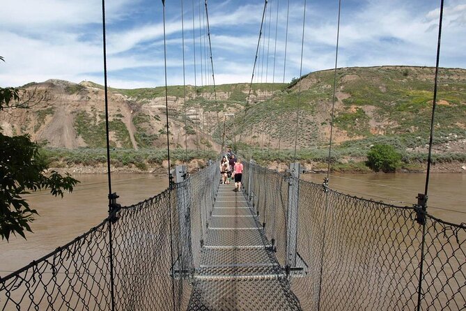 Full Day Drumheller Tour from Calgary by Coach - Wayne and its eleven one-lane bridges