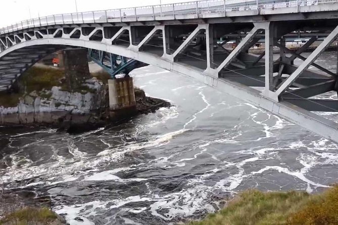 Fundy Coast to Fundy Shore Tour - St. Martins: boats, bridges, and a tide-shaped shore