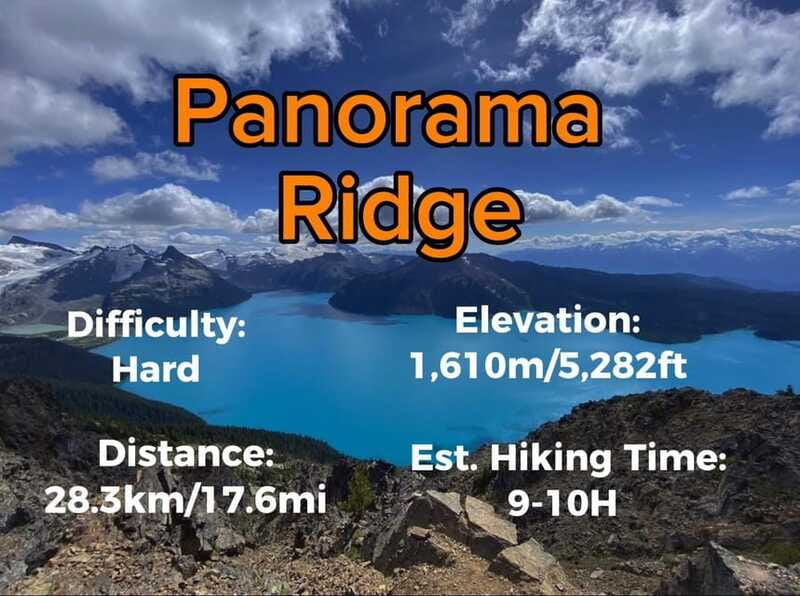 Garibaldi Park/ Panorama Ridge/ Hiking Day Trip - The Whistler stop is a useful extra, not the main reason to book