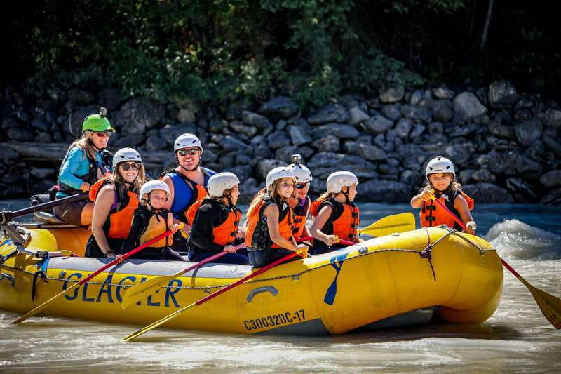 Golden, BC: Kicking Horse River Family Rafting with Lunch - The waterfall stop and optional swim