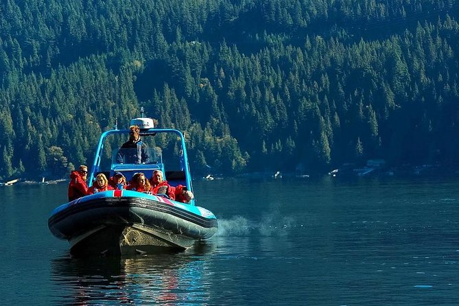 Granite Falls Zodiac Tour by Vancouver Water Adventures - Lion’s Gate Bridge and Vancouver Harbour