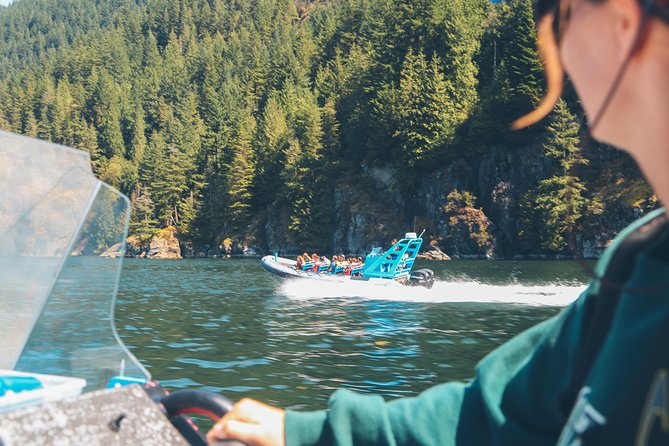 Granite Falls Zodiac Tour by Vancouver Water Adventures - Silver Falls and the return run
