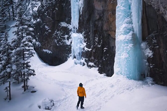 Grotto Canyon Majestic Ice Walk tour from Banff, Calgary, Canmore - The included gear improves the value