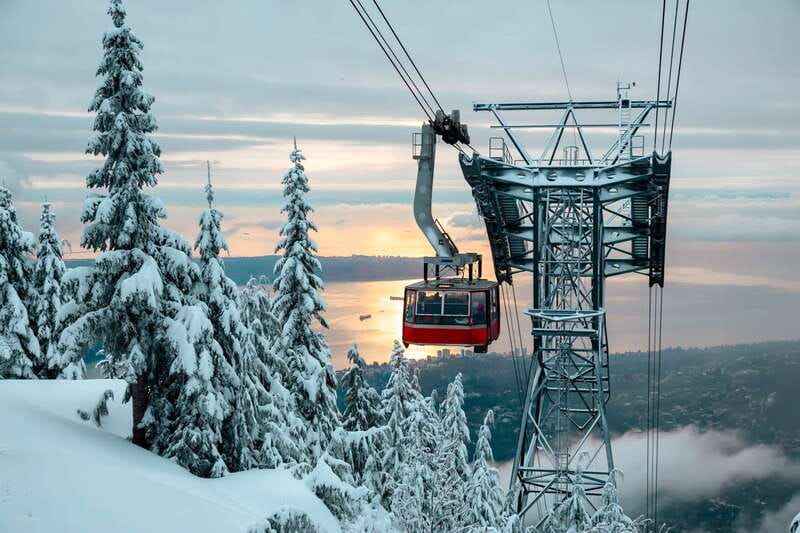 Grouse Mountain Skyride Admission Ticket - Winter at Grouse Mountain