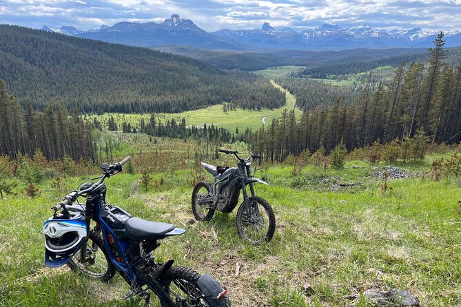 Guided Electric Dirt Bike Surron Tour Banff and Rockies - Key points to know before you ride
