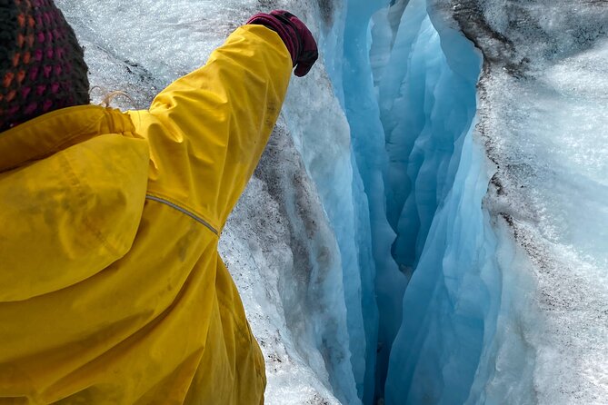 Guided Glacier Hike on The Athabasca with IceWalks - A small group and strong guide make a difference