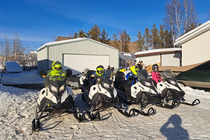 Guided Snowmobile Adventure - Leon, Gabriel, and the value of patient instruction