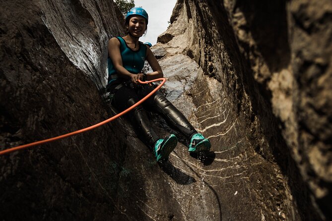Half Day Heart Creek Canyon - Near Banff & Canmore- For Beginners - Learning the ropes before the water