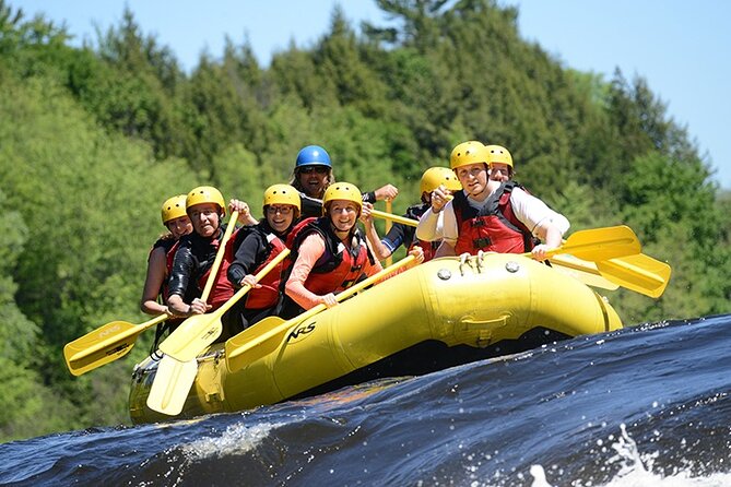 Half-Day White Water Rafting on the Rouge River - The Rouge River route, from base camp to rapids