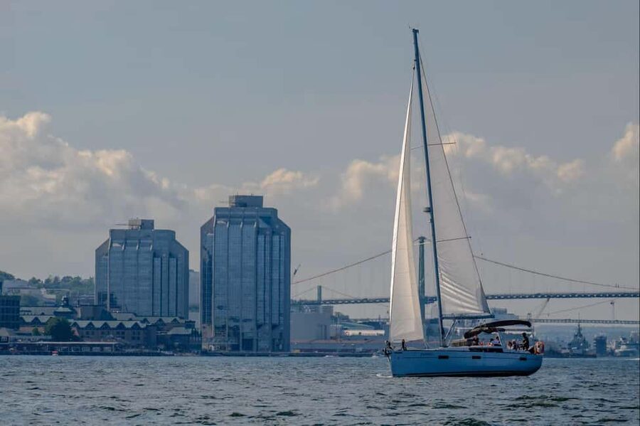 Halifax: Best of Halifax Harbour Tour - Setting out from downtown Halifax on the JFarwell