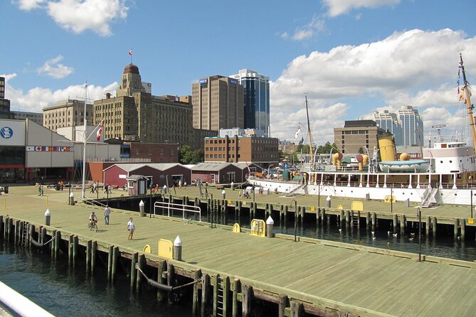Halifax Boardwalk & Seaport: a Smartphone Audio Walking Tour - Samuel Cunard, the Discovery Centre, and the Emigrant Statue