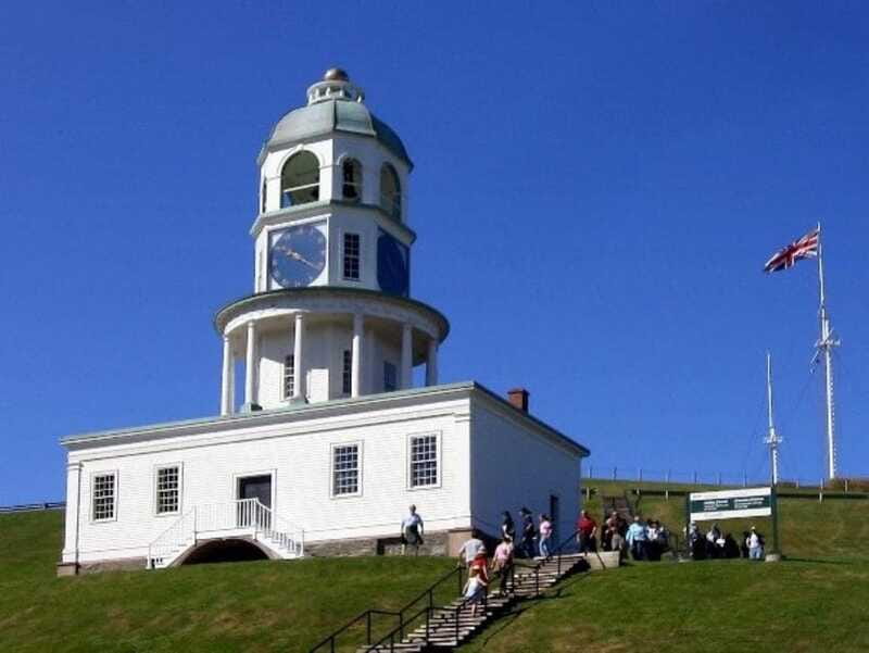 Halifax City Sightseeing by Private a/c vehicle - St. Paul’s Anglican Church and Province House show old Halifax