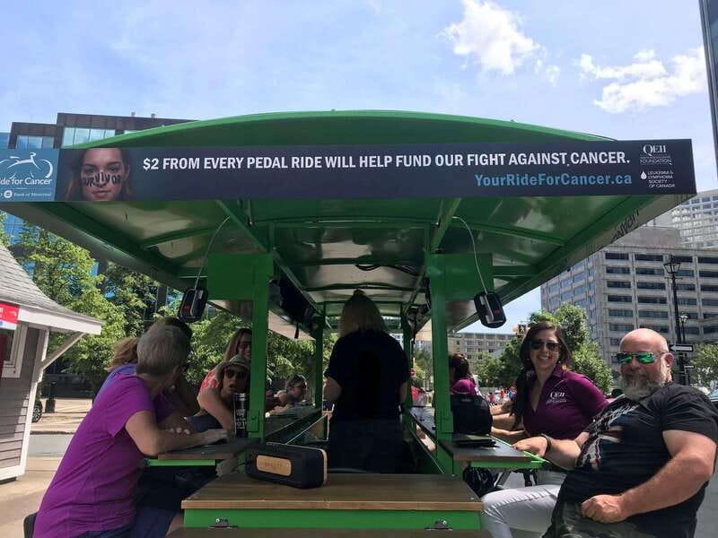 Halifax: Solar Waterfront Food/Drink Party Bike Experience - Stop three: finishing at Garrison Brewing Company