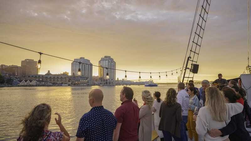 Halifax Sunset Cruise Aboard the Tall Ship Silva - Live music keeps the cruise relaxed