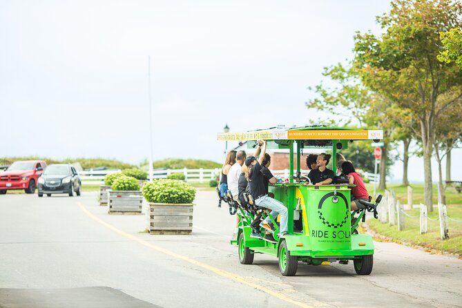 Halifax waterfront SOLAR Party Bike food & drink experience! - A party bike with a Halifax twist