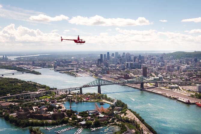 Helicopter Tour Over Montreal - Old Montreal and Vieux-Montreal