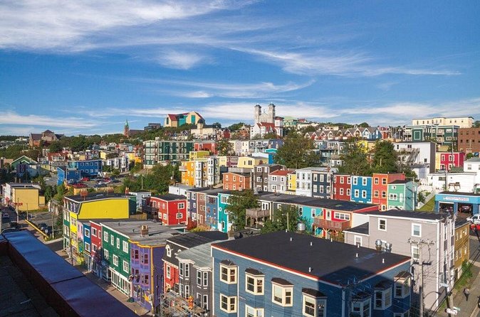 Historic St. John's Newfoundland and Cape Spear Tour - Quidi Vidi mixes fishing boats and local beer