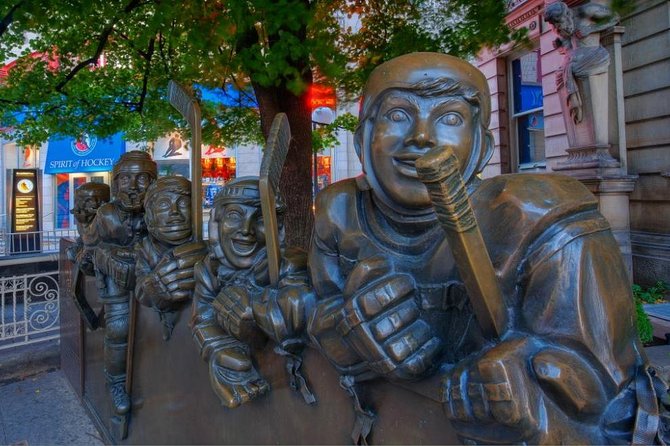 Hockey Hall of Fame Admission Ticket - The replica dressing room and themed galleries