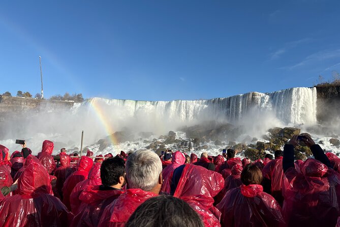 Hornblower Boat and Walking Tour of Niagara Falls - Boarding the Canadian Hornblower boat