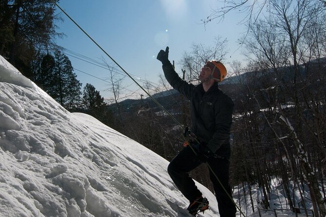 Ice Climbing Initiation in Mont-Tremblant - Making several climbs instead of one attempt