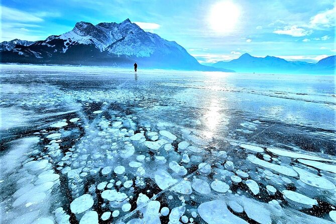 Icefields Parkway and Abraham Lake Bubbles Private Tour - Abraham Lake’s frozen bubbles set the day’s tone