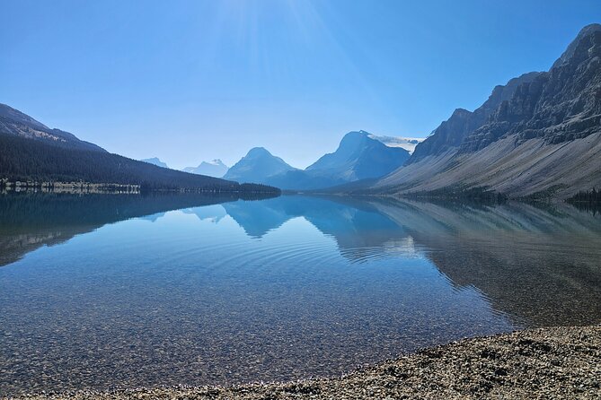 Icefields Parkway and Abraham Lake Bubbles Private Tour - Crowfoot Glacier is a quick but worthwhile look