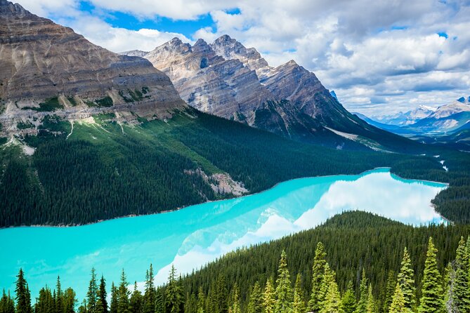 Icefields Parkway Self-Guided Driving Audio Tour - Saskatchewan River Crossing and Banff’s blue lakes
