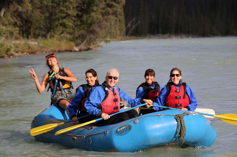 Jasper: Athabasca River Mile 5 Whitewater Rafting Tour - Four or five Class II rapids with room to breathe