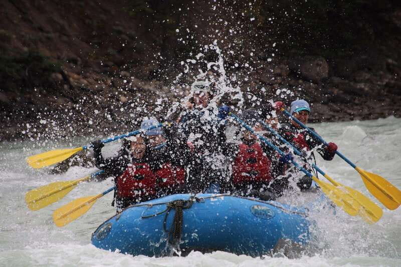 Jasper: Athabasca River Mile 5 Whitewater Rafting Tour - The Miette River meeting point