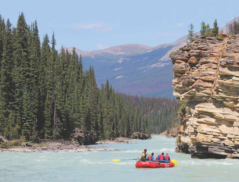 Jasper: Canyon Run Family Whitewater Rafting - A gentle start to real whitewater