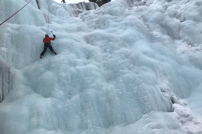 Jasper Ice Climbing Experience - Learning the gear before you climb
