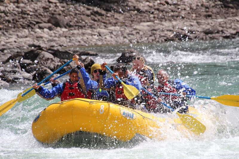 Jasper National Park: 2-Hour Whitewater Rafting - A gentle introduction to the Athabasca River