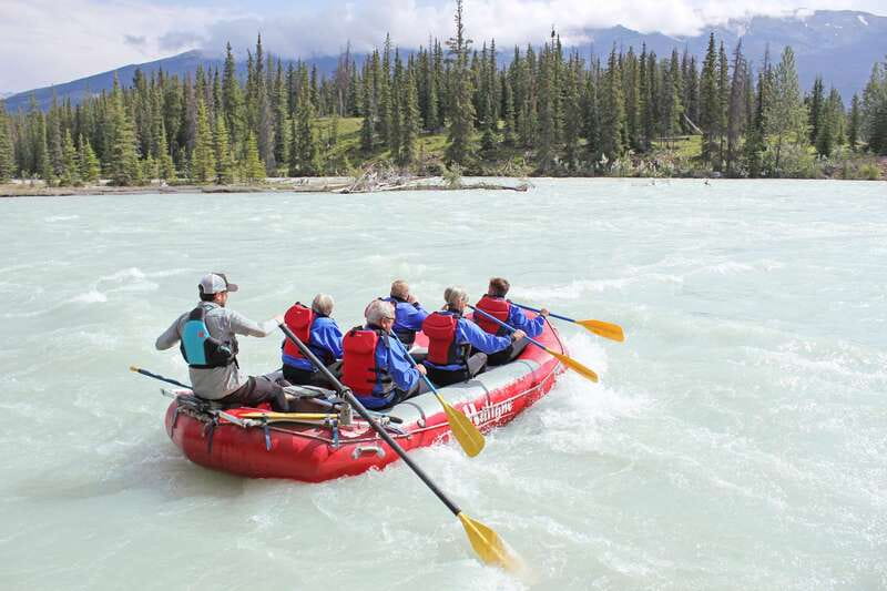 Jasper National Park Family Friendly Rafting Adventure - The 15-minute ride to the river