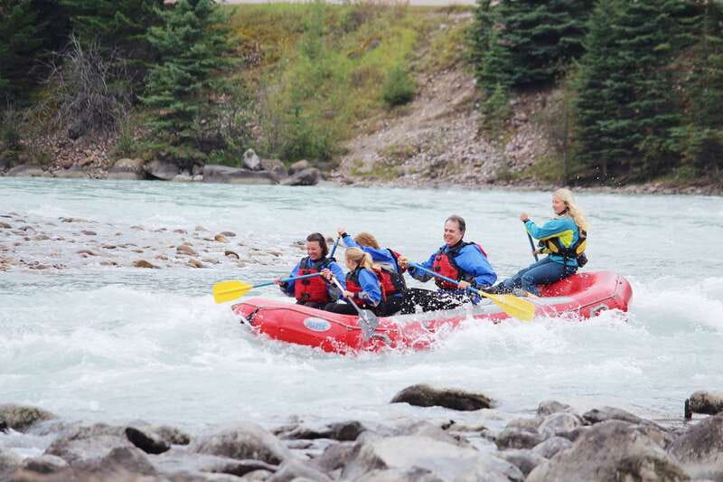 Jasper National Park Family Friendly Rafting Adventure - Five miles of splashy Class 2 rapids