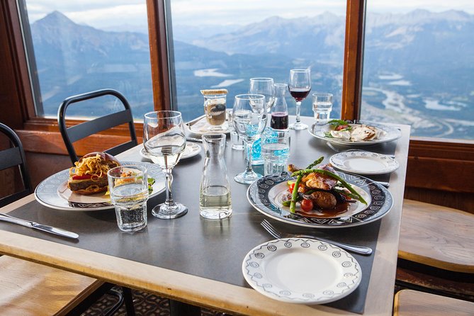 Jasper SkyTram - Summit Café and the practical side of lunch