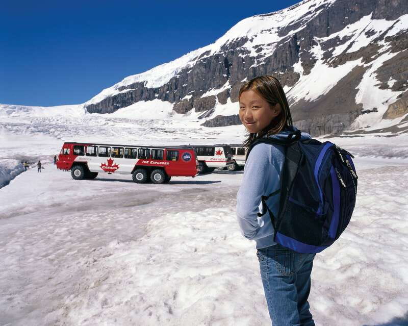 Jasper: Transfer to Banff/Lake Louise w/ Columbia Icefields - Peyto Lake, Bow Lake, and the return to the road